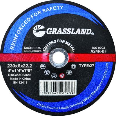 Discos abrasivos de pulido abrasivos de 9 pulgadas 2300X6.5X22.23m m