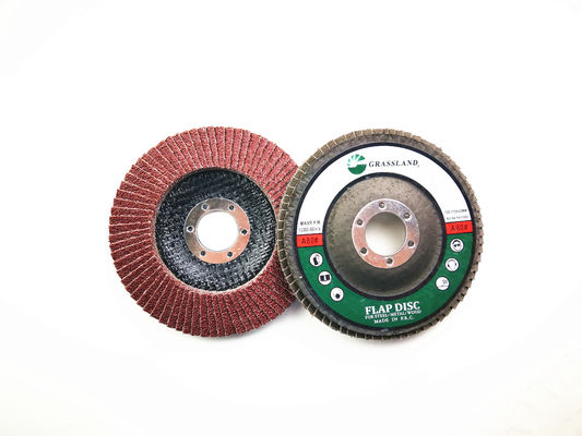 Paño 115m m 80 Grit Flap Disc Wheel del óxido de aluminio T29