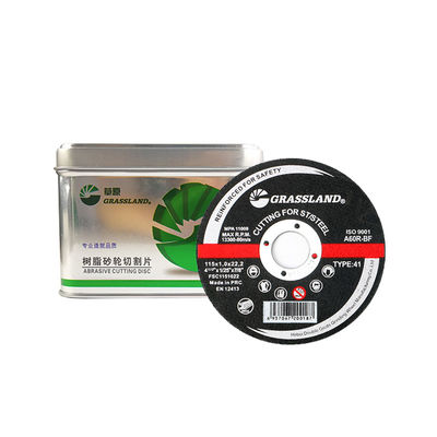 Tipo plano 4-1/2” 1m m discos que cortan de acero inoxidables de 4,5 pulgadas