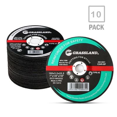 Amoladora de ángulo concreta de la rueda de 7 pulgadas que corta Masonry Cutting Disc