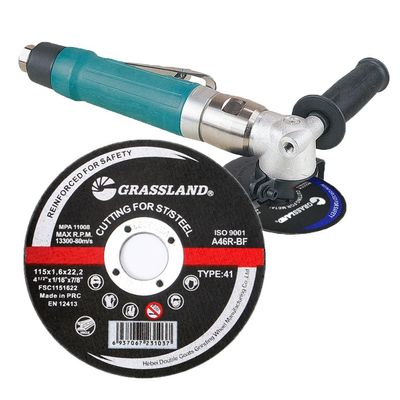 4,5 acero inoxidable plano del MPA de la pulgada 115m m que corta discos