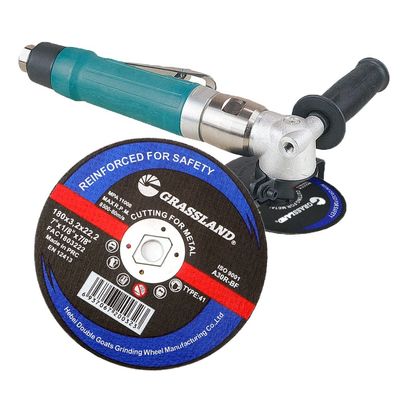 Rueda para corte de metales a pulso de acero 7x1/8x7/8 del MPA de 7 pulgadas