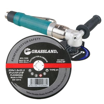 R de aluminio de la dureza discos que cortan abrasivos de 230m m x de 1.9m m