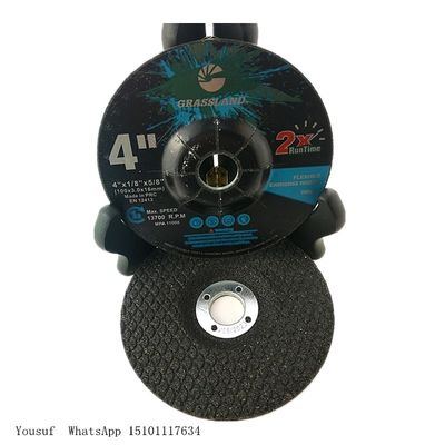 Amoladora Grassland 4" certificado Inox del Mpa que corta discos
