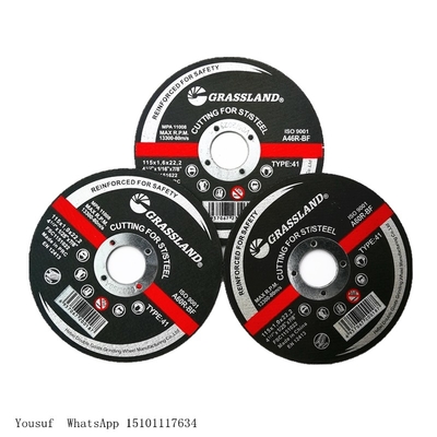 Pulgada de acero inoxidable X .045" de 4,5 discos 4-1/2 de la pulgada que corta 60# X 7/8"