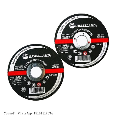 metal fino de Discs Depressed Center de la amoladora de ángulo de 115m m x de 1.0m m x de 22.2m m