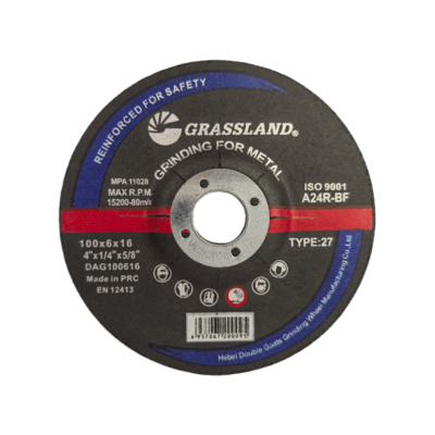 Discos de corte de acero inoxidable de 4" 100mm X 6mm X 16 mm para amoladora angular, utilizando EN 12413