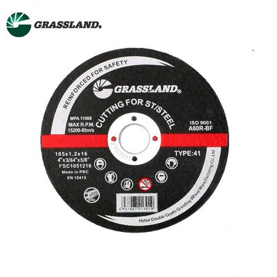 GRASSLAND 4 "discos de corte INOX de 105 mm X 1,2 mm X 16 mm para el corte sin contaminantes de acero inoxidable