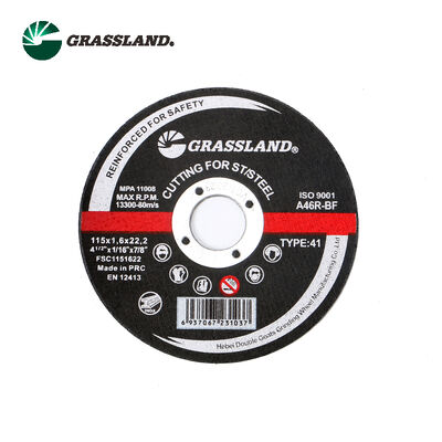 DISCOS DE CORTE INOX GRASSLAND 4.5" 115 X 1.6 para corte sin contaminación de acero inoxidable