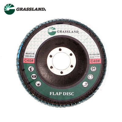 óxido de aluminio de 115X22m m 60 Grit Angle Grinder Flap Disc