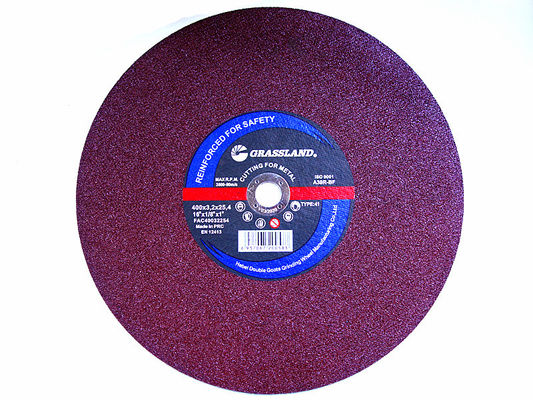 amoladora de ángulo inmóvil de la sierra del metal de 400m m Cutting Wheel