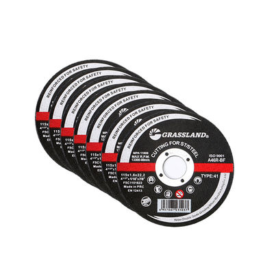 Corte rápido y limpio con discos de amolar Inox de 115 mm para aplicaciones en acero inoxidable y metales no ferrosos. Libre de contaminantes.