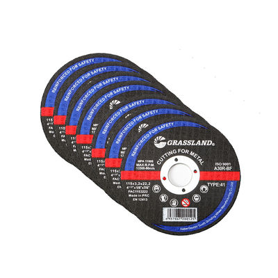 Discos abrasivos del metal del acero del óxido de aluminio 115X3X22.2m m