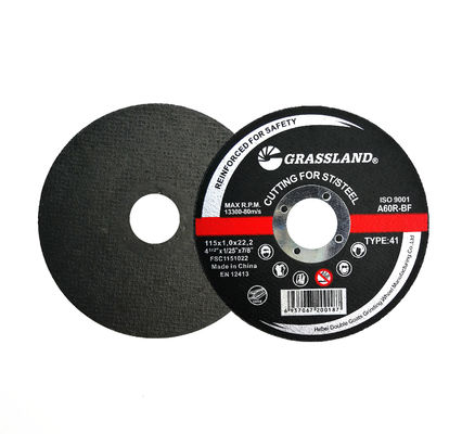 4-1/2 discos que cortan de acero inoxidables de T41 115m m de " X3/64 " X7/8”