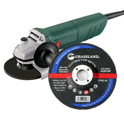 15300rpm amoladora de ángulo del tipo 1 100m m Metal Grinding Disc