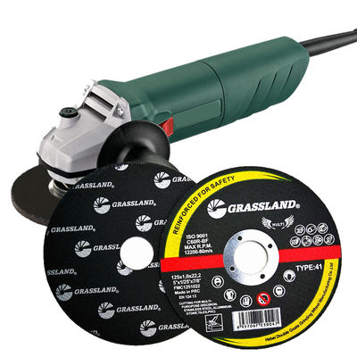 80m/S 5 amoladora Cut Off Disc de la pulgada 125m m para el acero inoxidable