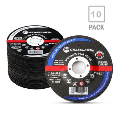Discos abrasivos del metal del EN 12413 115m m de Inox de la amoladora de ángulo
