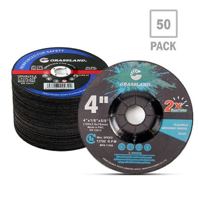 100x3x16m m 4 pulgadas T42 presionaron discos del corte de centro