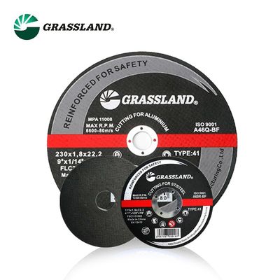 4 pulgadas 60 Grit Aluminium Oxide Abrasive Cut de la rueda
