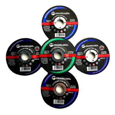 OEM 4,5 en el grueso 24 Grit Angle Grinder Grinding Discs de X 6m m