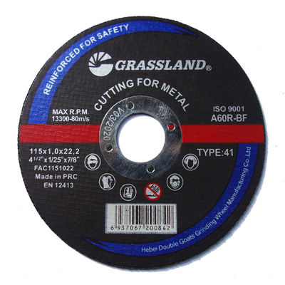 Discos para corte de metales abrasivos 4.5inch completamente de 115x1x22m m para las amoladoras de ángulo