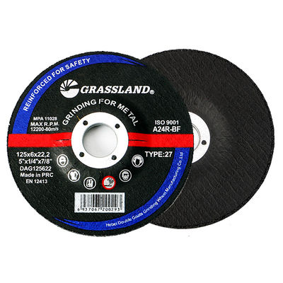 Abrasivo 125 x 6,0 x 22.23m m Burr Free Metal Grinding Discs