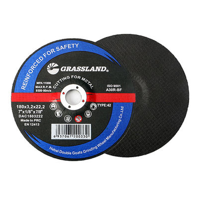 7 " Discos de molienda de metales para cortes rápidos y limpios en acero y acero inoxidable 7" x 1/8 "x 7/8 "