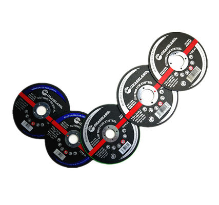 Discos de molienda de acero inoxidable de 4 pulgadas con aluminio fundido monocristalino 100 mm X 3.2 mm X 16 mm