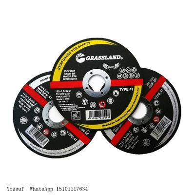 Amoladora de ángulo de 9 pulgadas Metal Cutting Disc 230m m x 3m m x 22.2m m completamente
